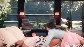 The best friend showed the naughty side of Lulu to Jennie in a steamy session
