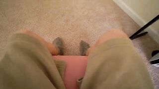 Horny step sister believed she was meeting her boyfriend at the Glory Hole