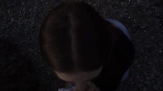 A cute girl was fucked on the beach by her lover