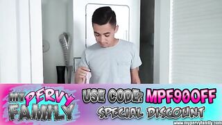 Stepsis asks stepbro to stop cleaning for sex - MyPervyFamily