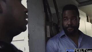 Nina Elle gets her pussy stuffed with BBC in an intense scene