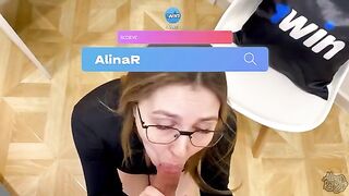 The guy won 1win and fucked his stepmom, a stunning Russian MILF