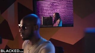 Singer Keisha gets her pussy smashed by a black cock