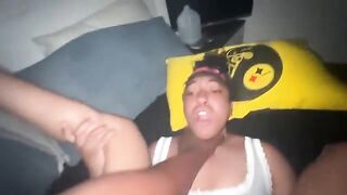 The boy fucked his pretty and sexy girl with a great ass hard