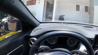A hot Latina is getting fucked by a stranger while her husband is at work