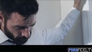 Hot tattooed housewife Anna Bell Peaks gets fucked hard