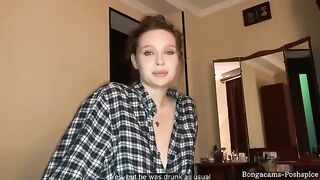 A young wife fucks with her husband's best friend in POV