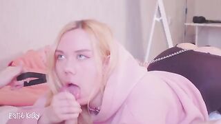 Guy replaced butt plug with his cock to fuck silly step sis