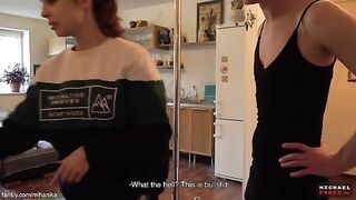 I shot a challenge on Tik-Tok with my stepbrother, featuring intense 60FPS action