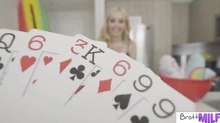 Instead of playing poker, Aaliyah Love suggests a more intimate game with her stepson