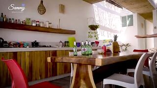 Every Airbnb check-in ends with a hot Latina fuck