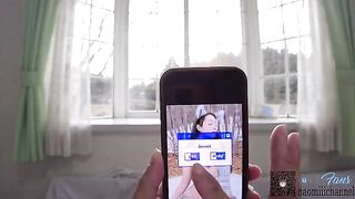 A cute girl got locked in a doghouse and had hard sex