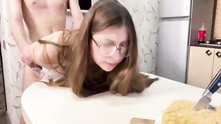 We have a common interest with my stepsister. Watch how we have sex
