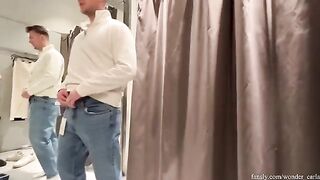 We love shopping and we risked sex in the fitting room...we almost got caught