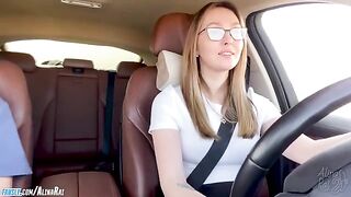 The man did not expect to have sex with a hot stepmom in the car