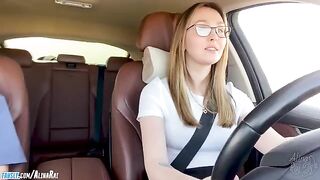 The man did not expect to have sex with a hot stepmom in the car