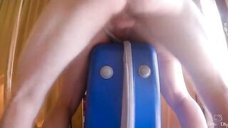 A man fucked his new babysitter as soon as she entered the house