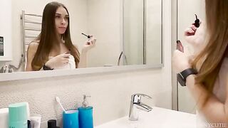 My mistress gave me a sloppy blowjob and I finished in her mouth