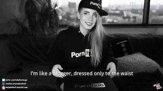 500K! Unboxing and Oral Creampie gift from Pornhub, featuring MollyRedWolf’s signature intense blowjobs and oral finish, often seen in her popular compilations of deep, messy sessions and cum-in-mouth endings