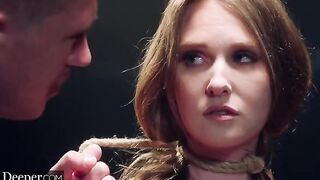 Sexual slut Ashley Lane fucked in anal by a guy with huge dick