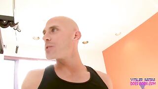 Blonde MILF Shayla Laveaux gets fucked by her personal trainer in HD
