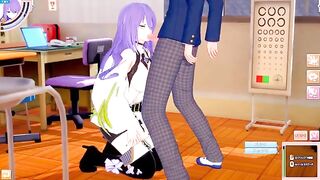 Hentai Game Koikatsu! ]Have sex with Big tits Moona Hoshinova in 3DCG anime style