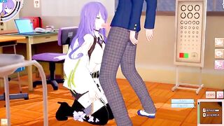 Hentai Game Koikatsu! ]Have sex with Big tits Moona Hoshinova in 3DCG anime style