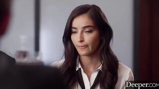 Anal-queen Emily & Seth succumb to sexual tension in a steamy scene