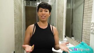 Amateur mom Korin explores her anal fantasies with us