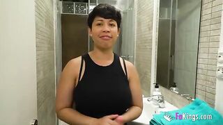 Amateur mom Korin explores her anal fantasies with us