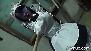 Busty Yui Satonaka is fucked by multiple men in an intense JAVHub scene