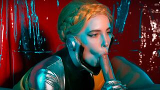 Atomic Heart! Threesome with ballerinas in a captivating female domination scene