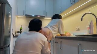 A couple has a deep and passionate sex, unable to live without each other