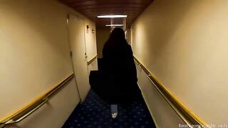 A young guy fucked his mom's friend's daughter on the cruise