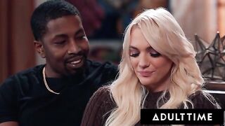 Kenna James gets fucked by her husband and hot neighbor in a threesome