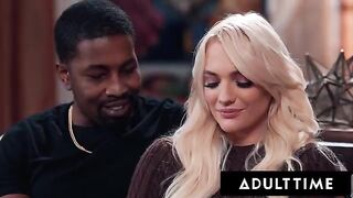 Kenna James gets fucked by her husband and hot neighbor in a threesome