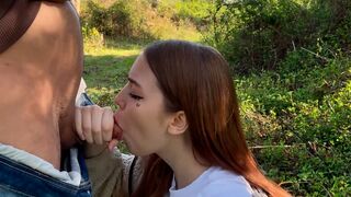 I'm fucking my stepsister in public, and she loves it!