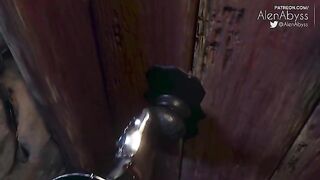 Melina from Elden Ring gets her pussy full of cum after hard sex