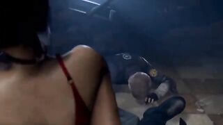 Ada Wong gets fucked another day in this animated scene