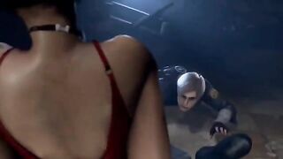 Ada Wong gets fucked another day in this animated scene