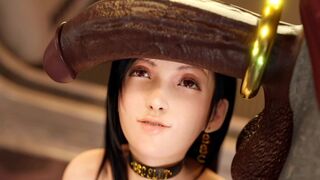 The dark side of Tifa Lockhart from Final Fantasy