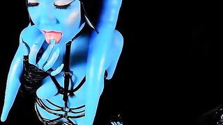 Alien Twi'lek needs to please you in this wild Star Wars parody