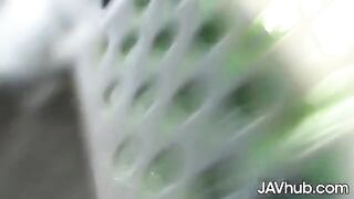 Two JAV girls Reika Ichinose and Mio Ozora get fucked by many cocks
