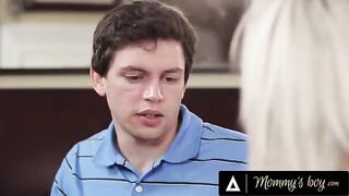 A busty mom Nina Elle gets her pussy pounded by a huge dick