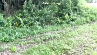 First sextape in the forest for this young French couple, straight from the heart of France