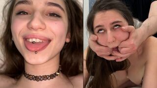 She looks so cute and innocent but she loves getting fucked hard