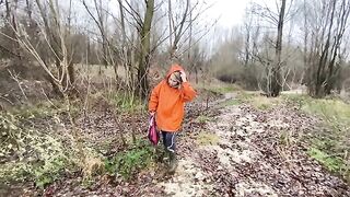 I got fucked by my husband’s big cock by the river