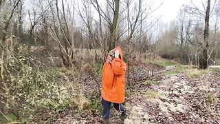 I got fucked by my husband’s big cock by the river