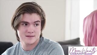 Aaliyah Love gets her pussy creampied by stepson