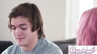Aaliyah Love gets her pussy creampied by stepson